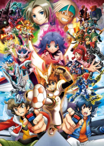 Инадзума 11: Только вперёд! против Хроник карточных битв