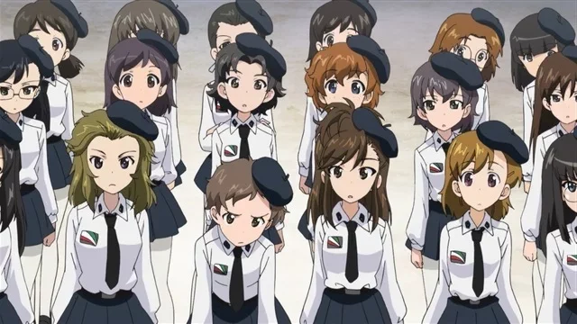 Девушки и танки OVA сезон смотреть аниме