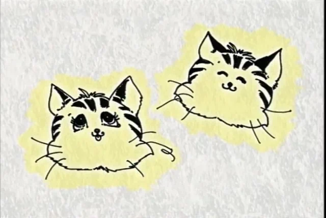 Полосатая кошка Мимэ