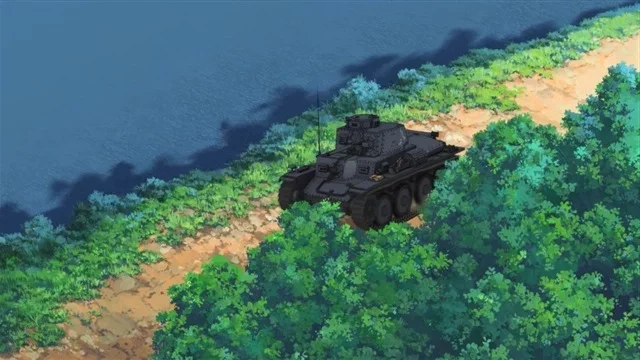 Смотреть бесплатно Девушки и танки: Изучаем танки с Юкари Акиямой
